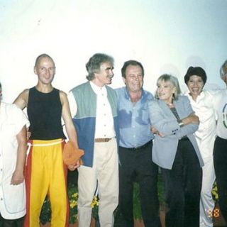 Italia Massaggio Mania y compartiendo el escenario con los grandes maestros internacionales